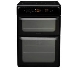 HOTPOINT HUI62TK Electric Induction Cooker - Black